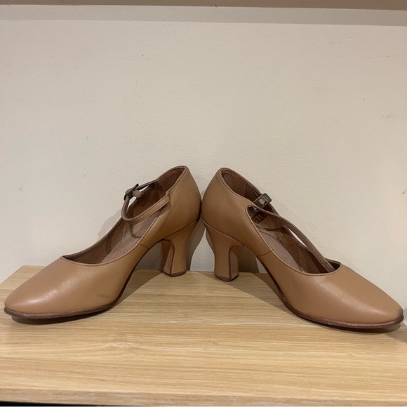 Bloch Cabaret Soft Leather 2.5" Character Shoes - S0306L Womens - Picture 3 of 6